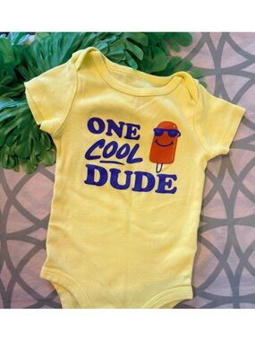10/$25 • Joe Fresh “One Cool Dude” Cotton Bodysuit